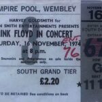 Ticket 16-11-1974 Mick Morgan